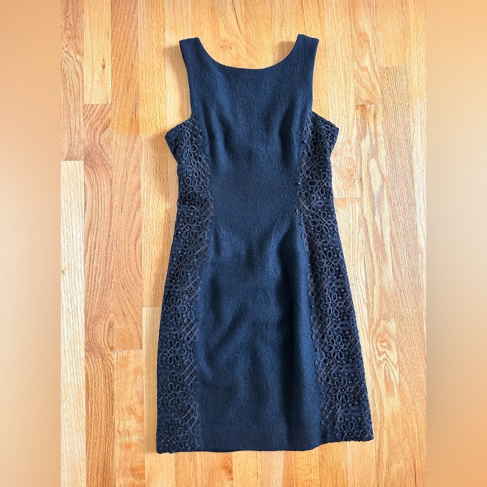 Banana Republic Wool Side Lace Dress